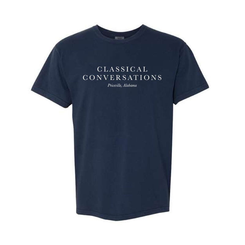 The CC Serif | True Navy Tee