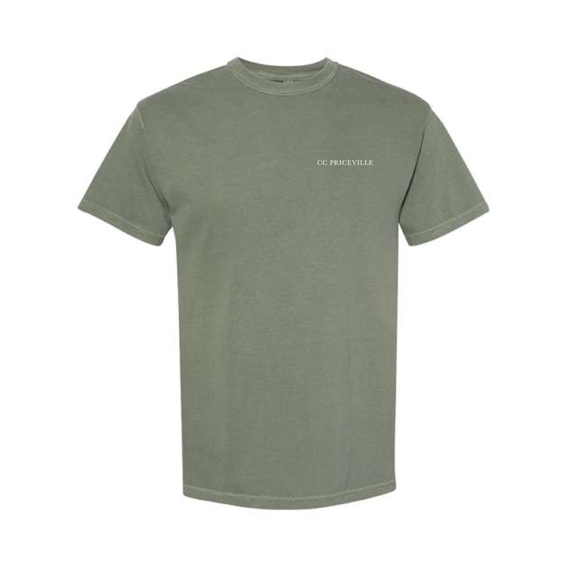 The CC Stacked Serif | Moss Tee