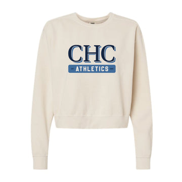 The CHC Athletics | Adult Ivory Mid-Length Crewneck Sweatshirt