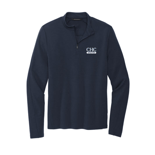 The CHC Athletics | Adult Embroidered Night Navy 1/4-Zip Pullover