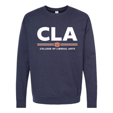 The CLA Stripes | Navy Oversized Crewneck Sweatshirt