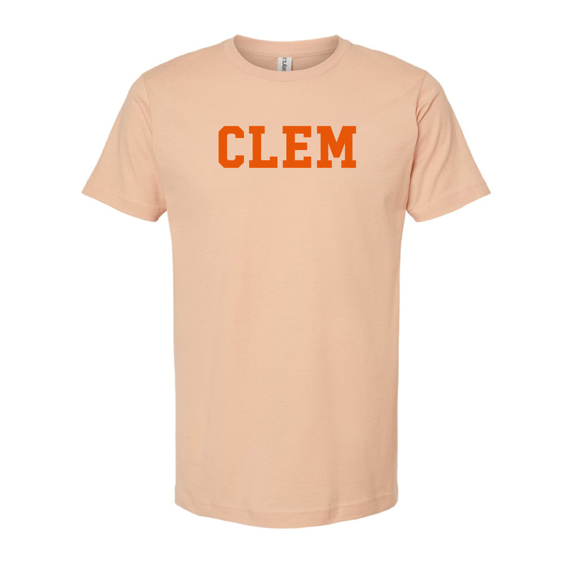 The Clem Block | Peach Tee