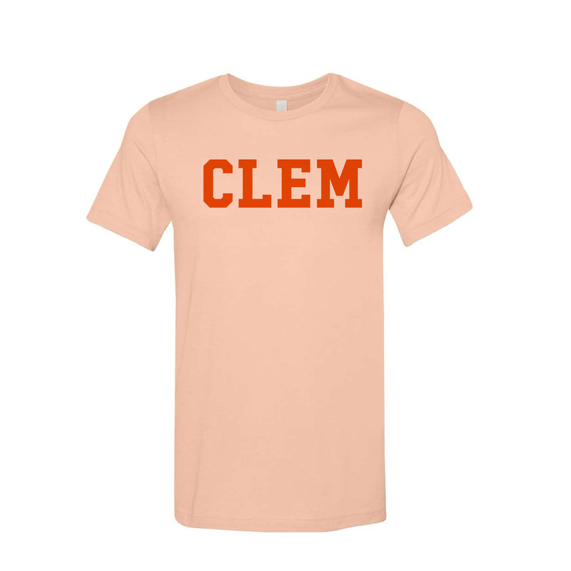 The Clem Block | Peach Tee