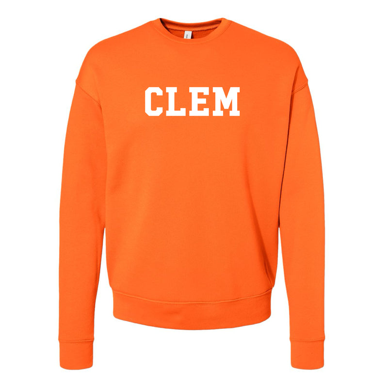 The Clem Block | Orange Sweatshirt