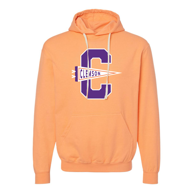 The Clemson Pennant | Cantaloupe Hoodie