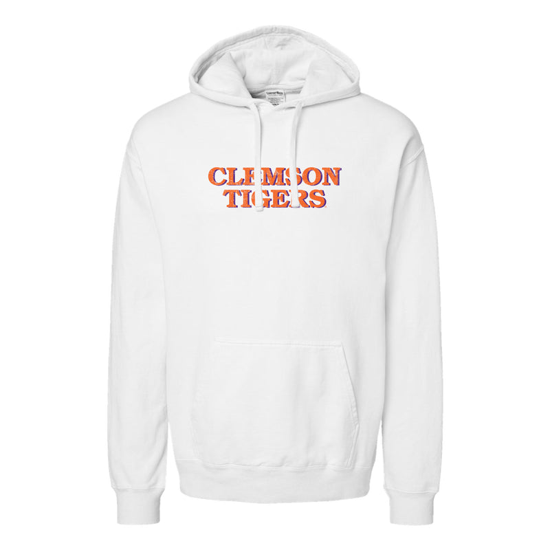 The Clemson Tigers Block | White Hoodie