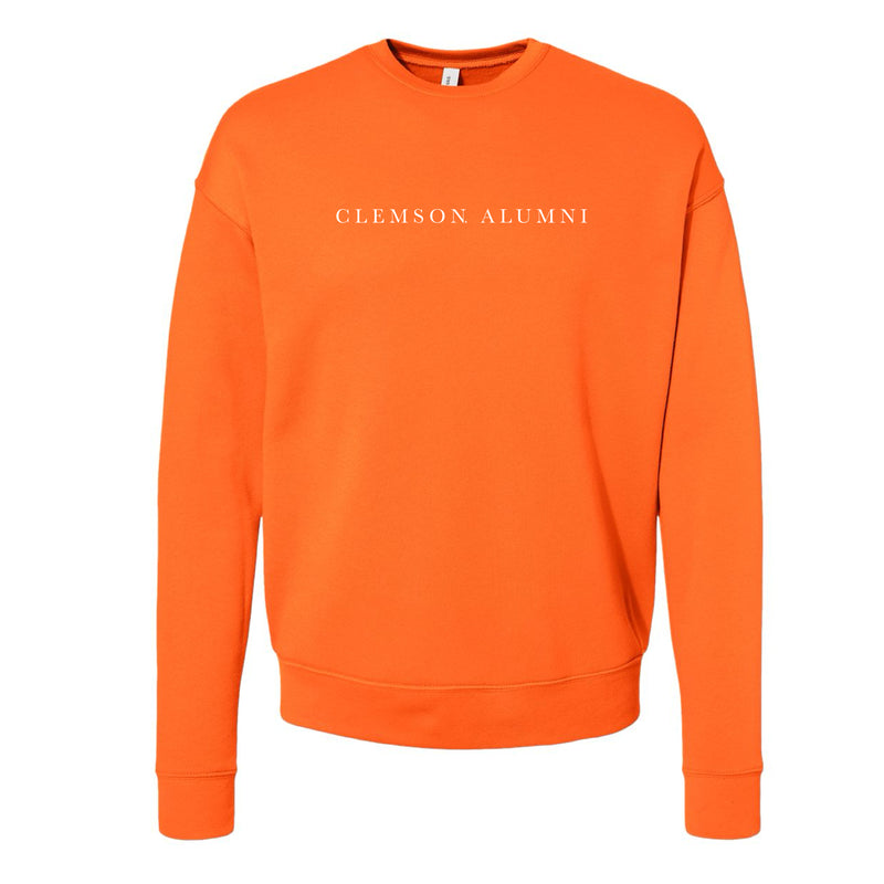 The Clemson Alumni Serif | Orange Sweatshirt