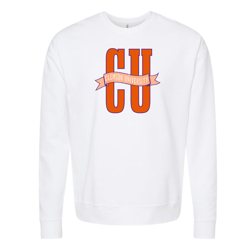 The Clemson Banner | White Sweatshirt