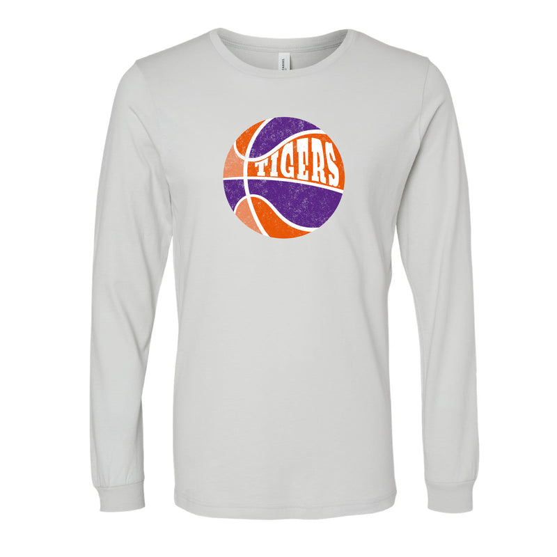 The Clemson Basketball Multi | Silver Long Sleeve