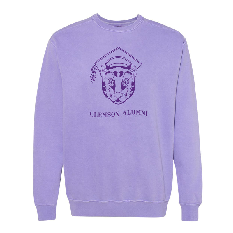 The Clemson Outline Alumni | Violet Sweatshirt