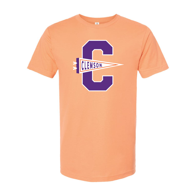 The Clemson Pennant | Cantaloupe Tee