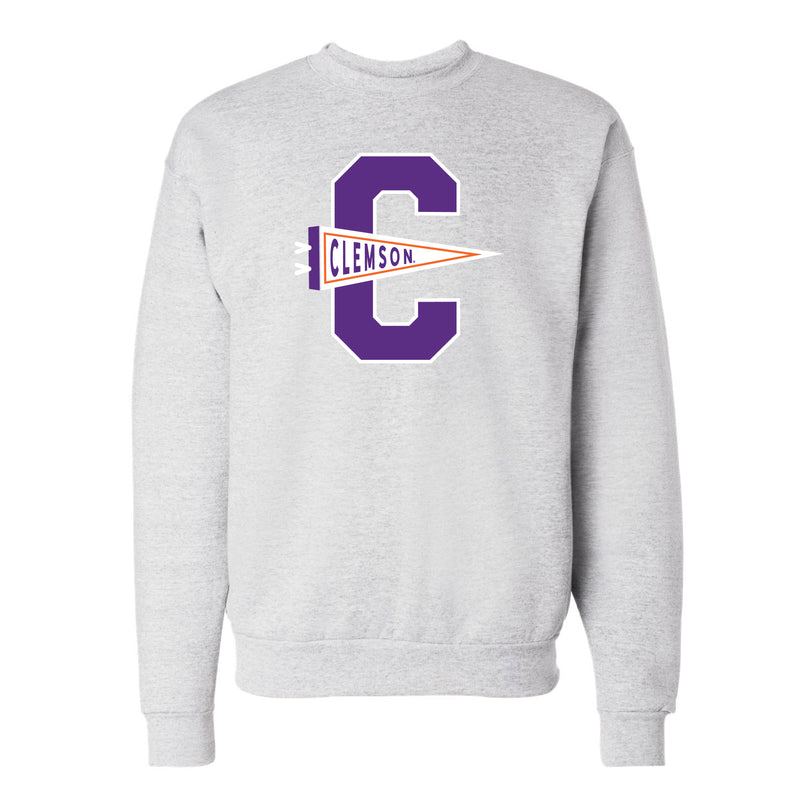 The Clemson Pennant | Ash Sweatshirt