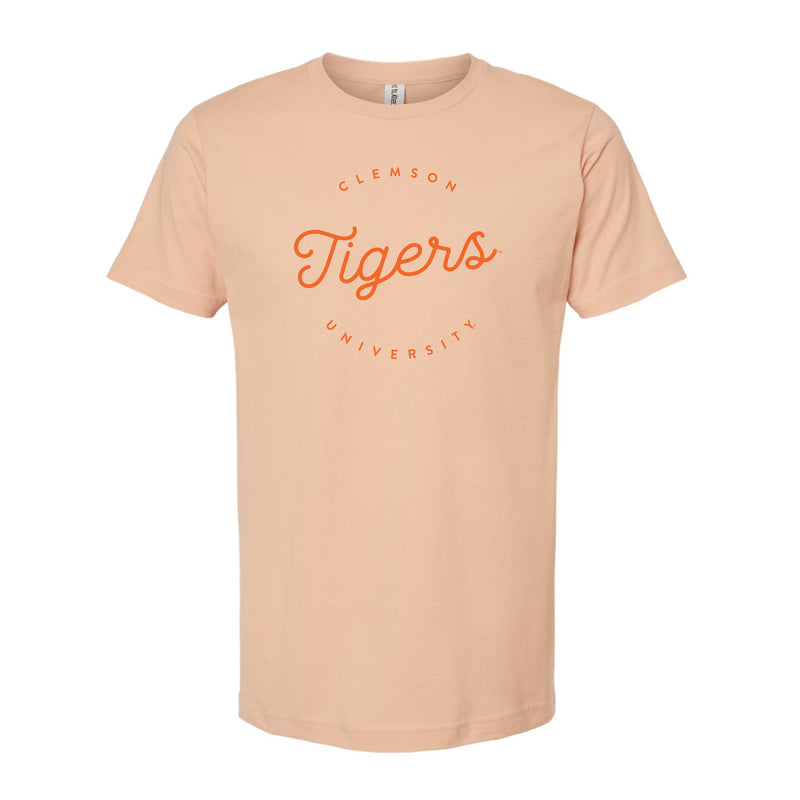 The Clemson Tigers Script | Peach Tee