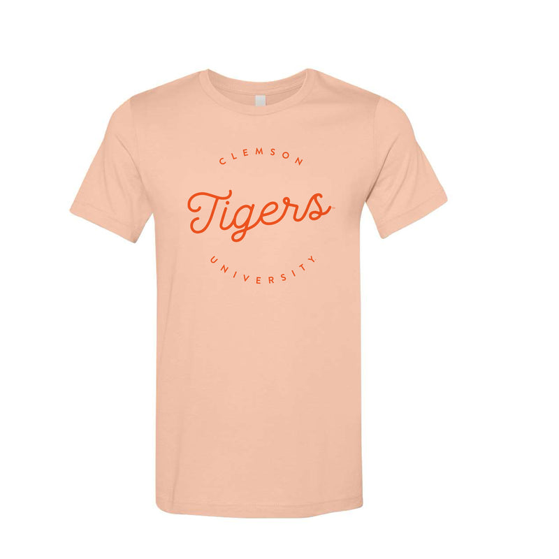 The Clemson Tigers Script | Peach Tee