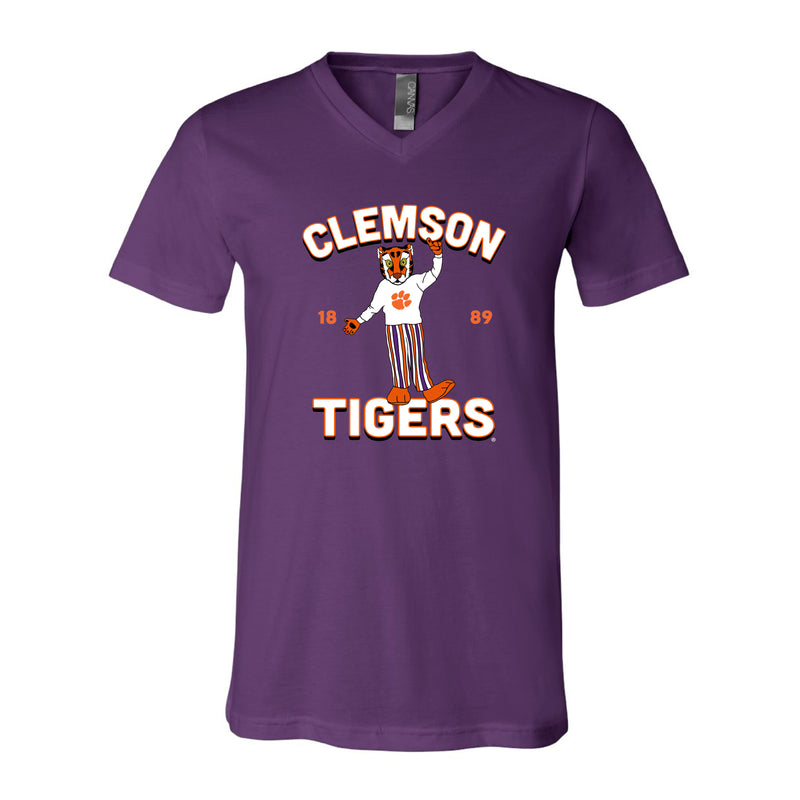 The Clemson Tigers EST | Team Purple V-Neck Tee