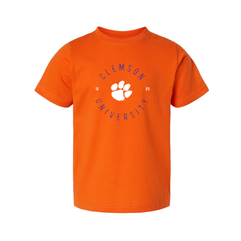 The Clemson University Est 1889 | Toddler Orange Tee