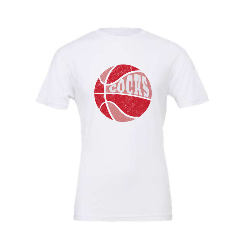 The Cocks Basketball Multi | White Tee