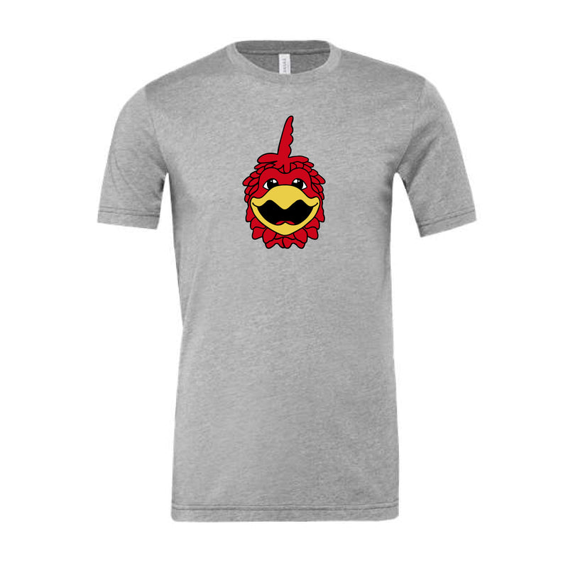 The Cocky Head | Athletic Heather Tee