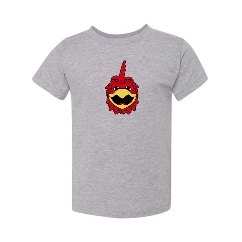 The Cocky Head | Toddler Athletic Heather Tee