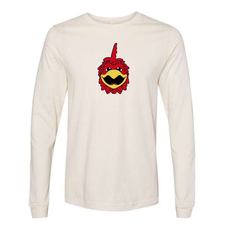 The Cocky Head | Natural Long Sleeve