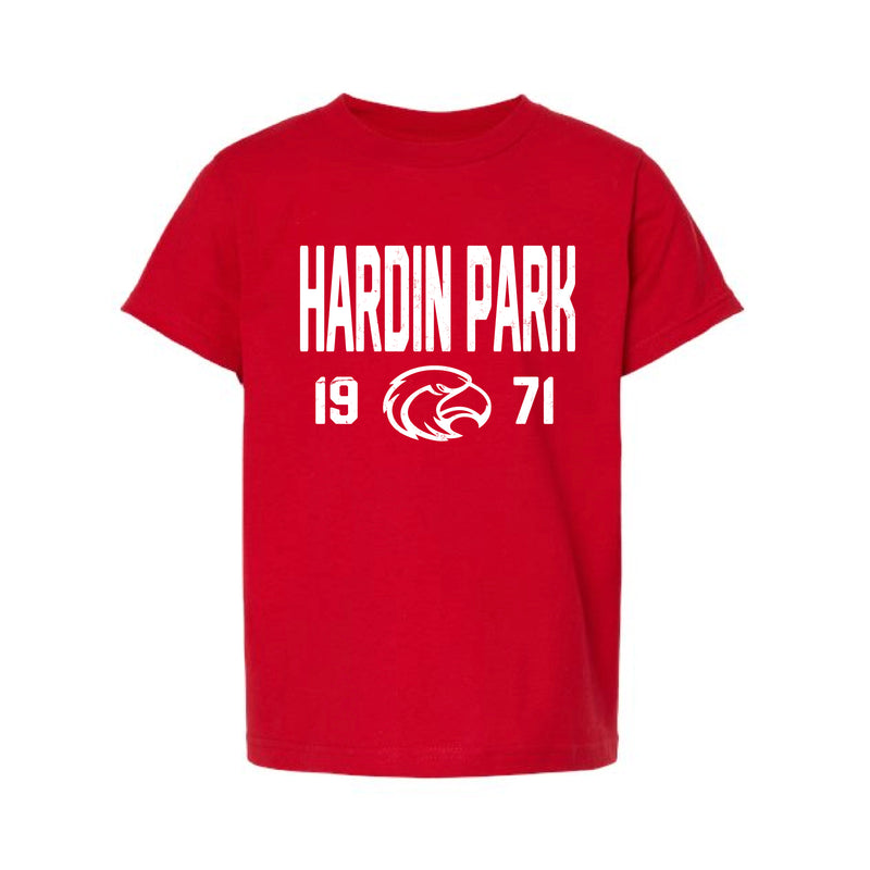 The Collegiate Hardin Park Est | Youth Red Tee