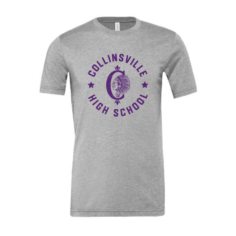 The Collinsville Circle | Athletic Heather Tee