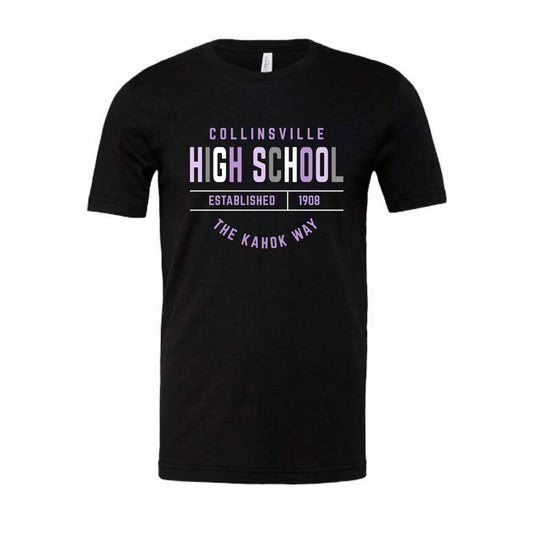The Collinsville Multi | Black Heather	 Tee