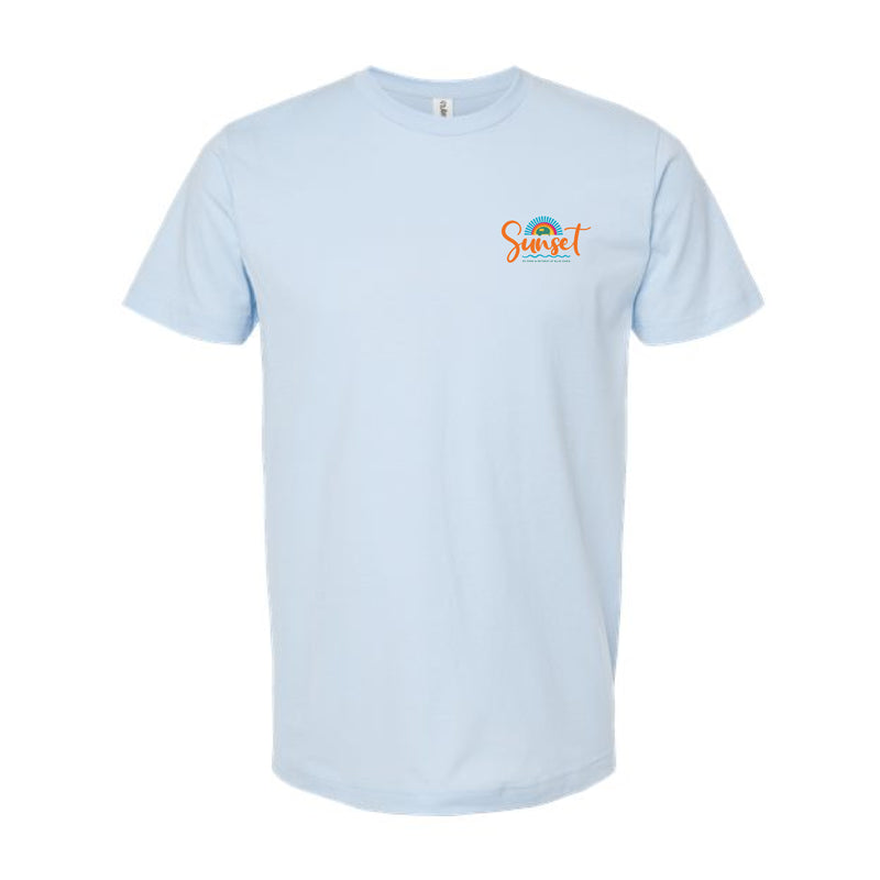 The Camping Era | Baby Blue Oversized Tee