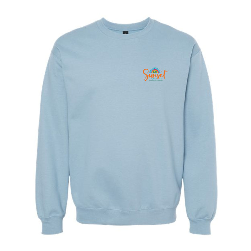 The Camping Era | Stone Blue Crewneck Sweatshirt