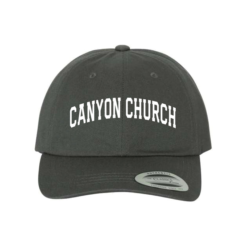 The Canyon Church Arch | Embroidered Dark Grey Hat