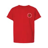The Cardinal Pride Arch | Red Youth Oversized Tee