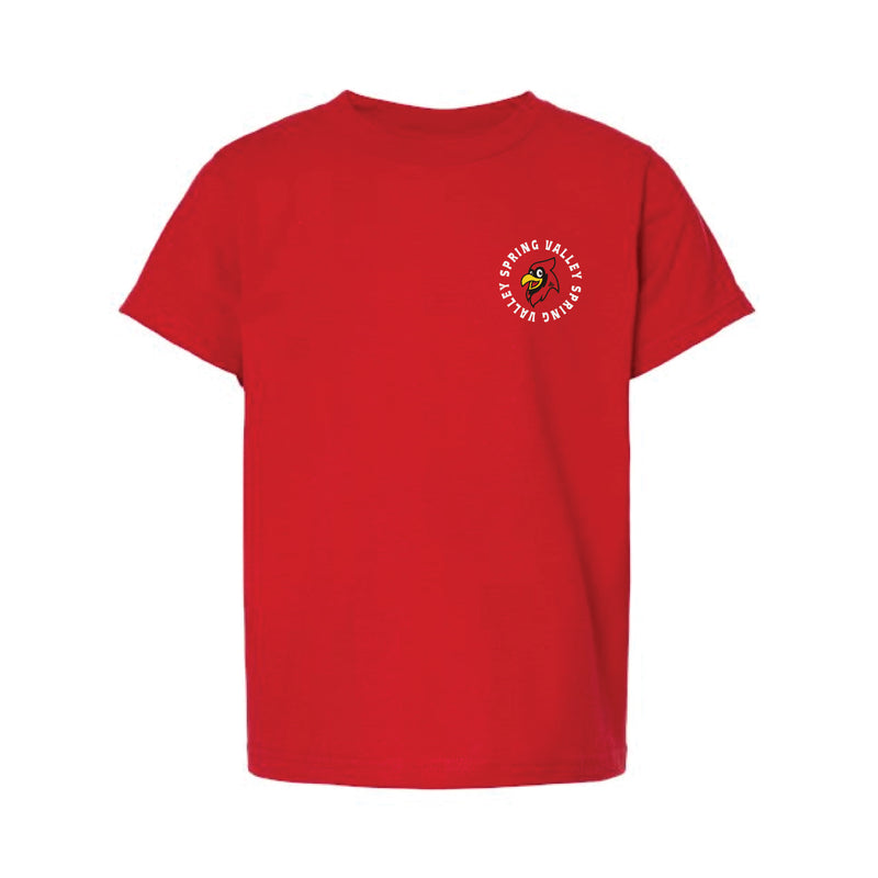 The Cardinal Pride Arch | Red Youth Oversized Tee