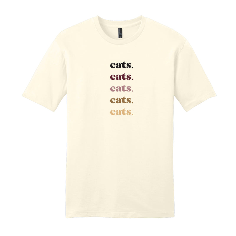 The Cats Repeat | Gardenia Tee