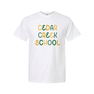 The Cedar Creek Multi | Adult White Tee