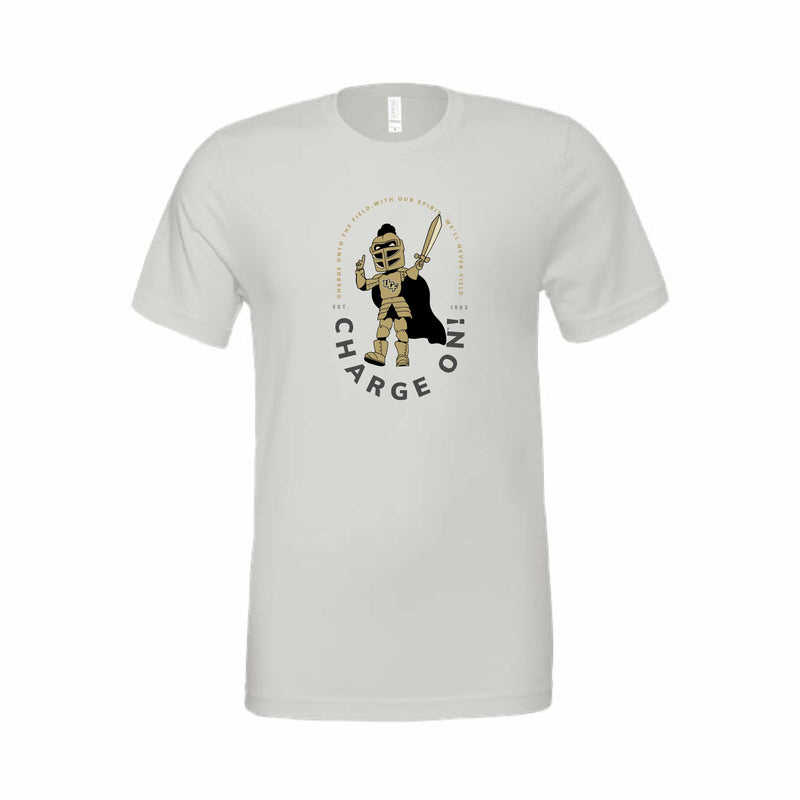 The Charge On Knightro | Silver Tee