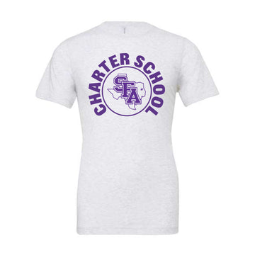 The Charter School Circle | Adult Ash Tee