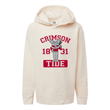 The Cheering Big Al 1831 | Youth Ivory Hoodie
