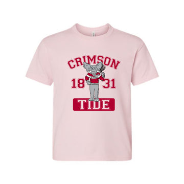 The Cheering Big Al 1831 | Youth Soft Pink Tee