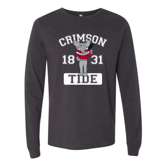 The Cheering Big Al 1831 | Dark Grey Long Sleeve Tee