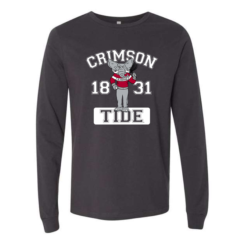 The Cheering Big Al 1831 | Dark Grey Long Sleeve Tee