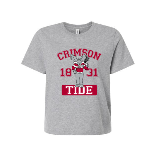 The Cheering Big Al 1831 | Athletic Heather Tee