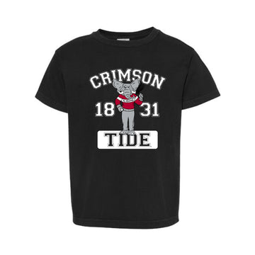 The Cheering Big Al 1831 | Youth Black Tee