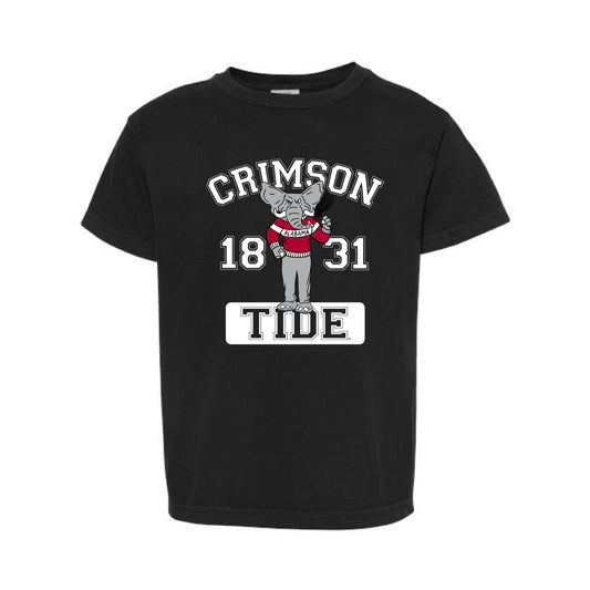 The Cheering Big Al 1831 | Youth Black Tee