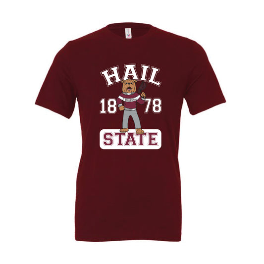 The Cheering Bully 1878 | Maroon Tee