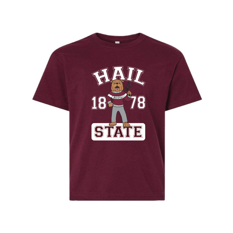 The Cheering Bully 1878 | Youth Maroon Tee