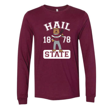 The Cheering Bully 1878 | Maroon Long Sleeve