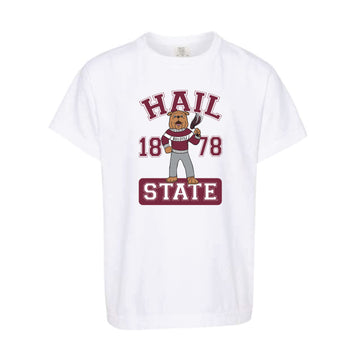 The Cheering Bully 1878 | Youth White Tee