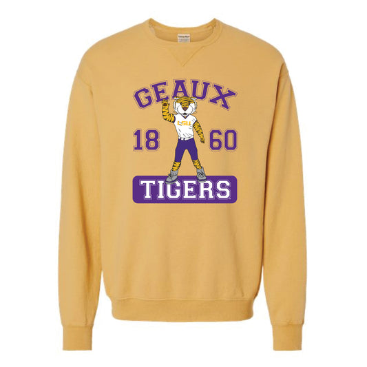 The Cheering Mike the Tiger 1860 | Artisan Gold Sweatshirt