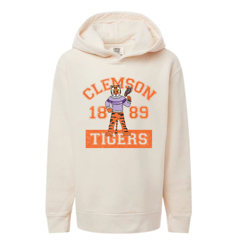 The Cheering Tiger 1889 | Youth Ivory Hoodie