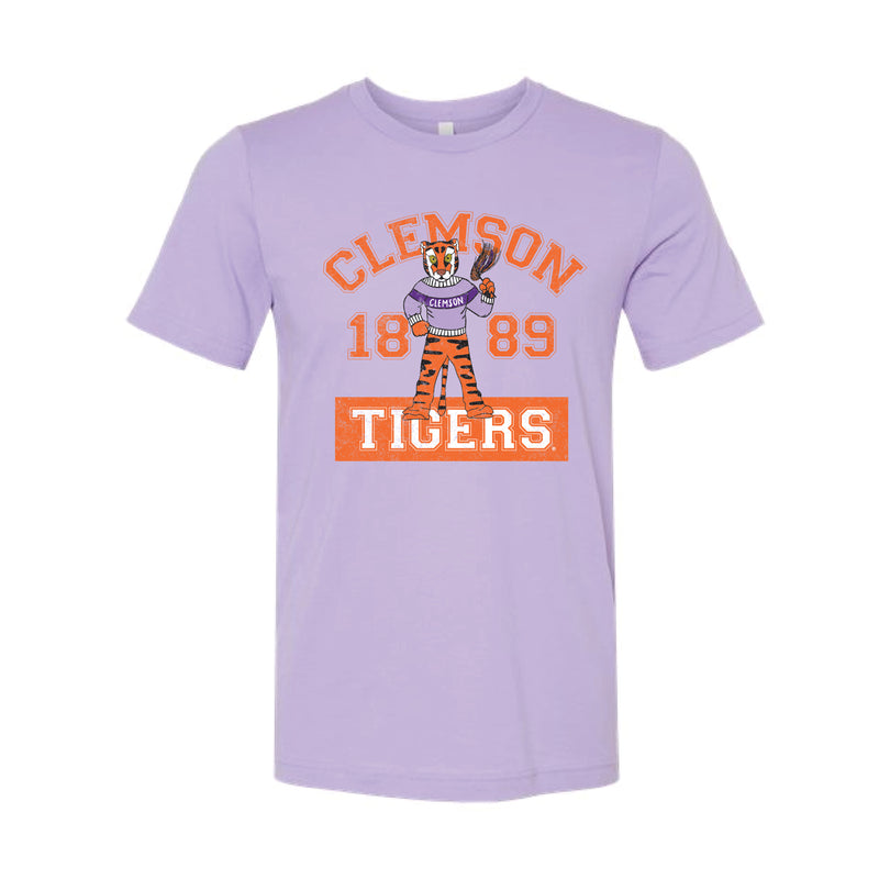 The Cheering Tiger 1889 | Dark Lavender Tee